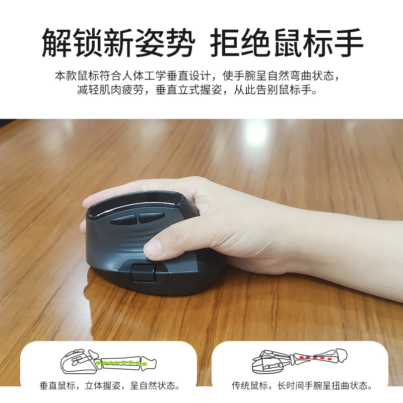 TM-023无线垂直鼠标